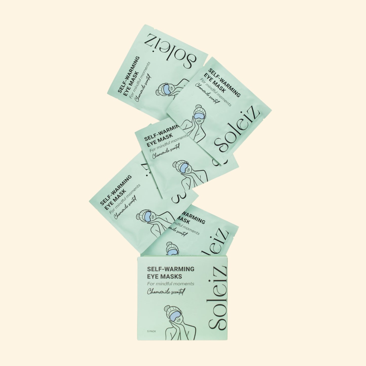 Chamomile Self-Warming Eye Mask (Box of 5)